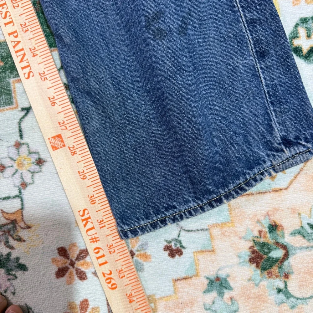 Vintage‎ 90's Polo Ralph Lauren Men's Distressed Denim Jeans Size 34x32
